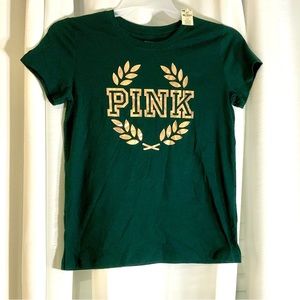 NWT. Victoria’s Secret PINK Logo Shirt.